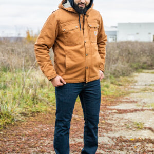 Blouson WASHED DUCK BARLETT T2XL marron CARHARTT S1103826BRNXXL