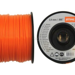 Bobine de fil rond diamètre 2,4 mm longueur 253 m - orange STIHL 0000-930-2246