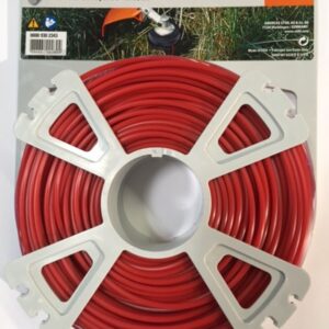 Bobine de fil rond diamètre 2,7 mm longueur 68 m - rouge STIHL 0000-930-2343