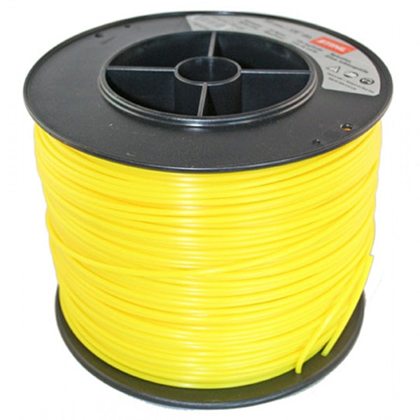 Bobine de fil rond diamètre 3 mm longueur 168 m - jaune STIHL 0000-930-2542