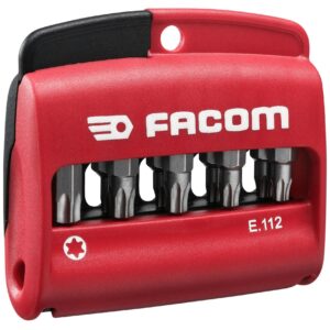 Boîte 10 embouts TORX + porte embout FACOM E.112PB