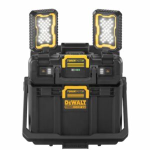 Boite à outils Toughsystem 2.0 avec lampe de chantier XR 18V DEWALT DWST08061-1