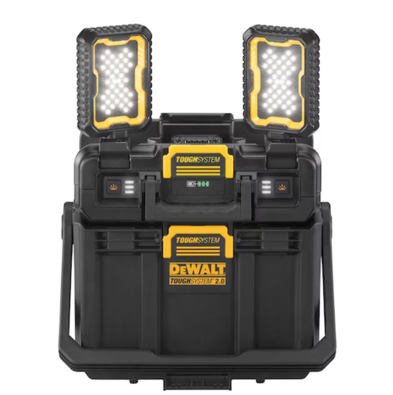 Boite à outils Toughsystem 2.0 avec lampe de chantier XR 18V DEWALT DWST08061-1