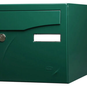 Boîte aux lettres Préface 1 porte effraction > 22kg vert brillant - RENZ - 200314