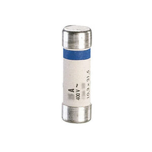 Boite de 10 cartouches cylindriques domestiques 10,3 x 31,5 mm avec voyant 25 A LEGRAND 012725