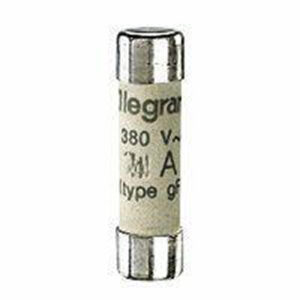 Boite de 10 cartouches industrielles cylindriques type GG 8 x 32 mm avec voyant 6 A LEGRAND 012406