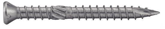 Boîte de 100 vis terrasse à tête fraisée bombée Torx double filetage A4 5 x 70 mm ACTON 643275X70