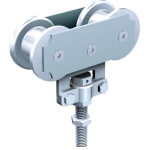 Boite de 2 montures fixes sur chant force 150 kg MANTION 0265 X 2