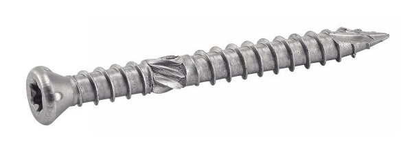Boîte de 200 vis pour terrasse tête fraisée réduite 6 lobes inox A2 5 x 60 mm ACTON 623275X60