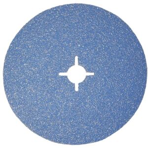 Boîte de 25 disques fibre de zirconium 125 mm grain 60 HANGER 150021