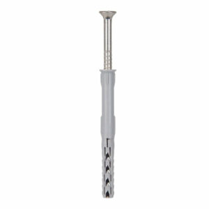 Boite de 50 chevilles rallongées SXR 10x160 T FISCHER 46267 (avec vis tête fraisée en acier électrozingué)