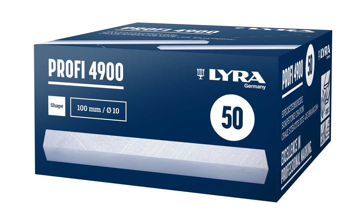 Boîte de 50 craies stéatite de briançon LYRA L4900050