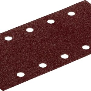 Boîte de 50 feuilles abrasives VC 152 VELOURS rectangulaires 115 x 230 mm Grain 80 10T HERMES 6075356