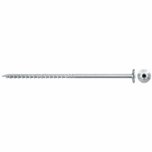 Boîte de 50 vis de charpente Power-Fast à empreinte TX FISCHER FPF-WT - tête disque - filetage partiel