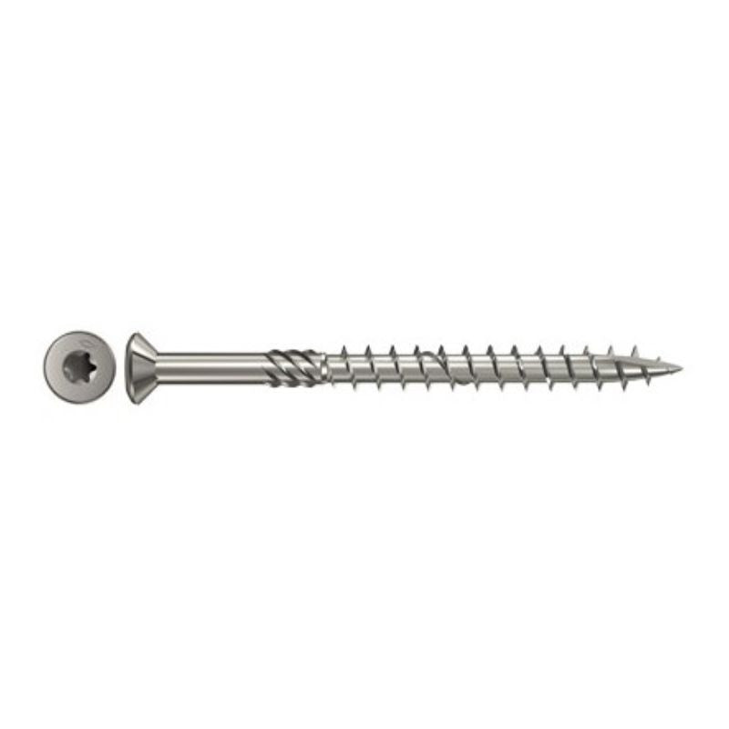 Boîte de 500 Vis terrasse inox Ø 5x50 mm A2 FTS FISCHER 660605 - TF empreinte torx