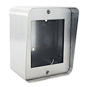 Boitier en applique inox brossée HERACLES MPI01S-CT