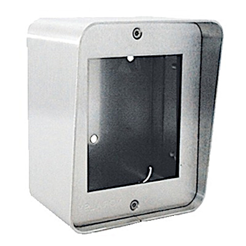 Boitier en applique inox brossée HERACLES MPI01S-CT