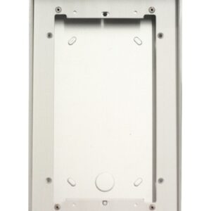 Boitier sailli aluminium anodisé 2 modules IKALL COMELIT 31162