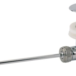 Bonde automatique laiton pour lavabo avec tirette horizontale VALENTIN 00 100300 000 00