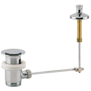 Bonde automatique pour lavabo laiton avec tirette verticale VALENTIN 00 100100 000 00