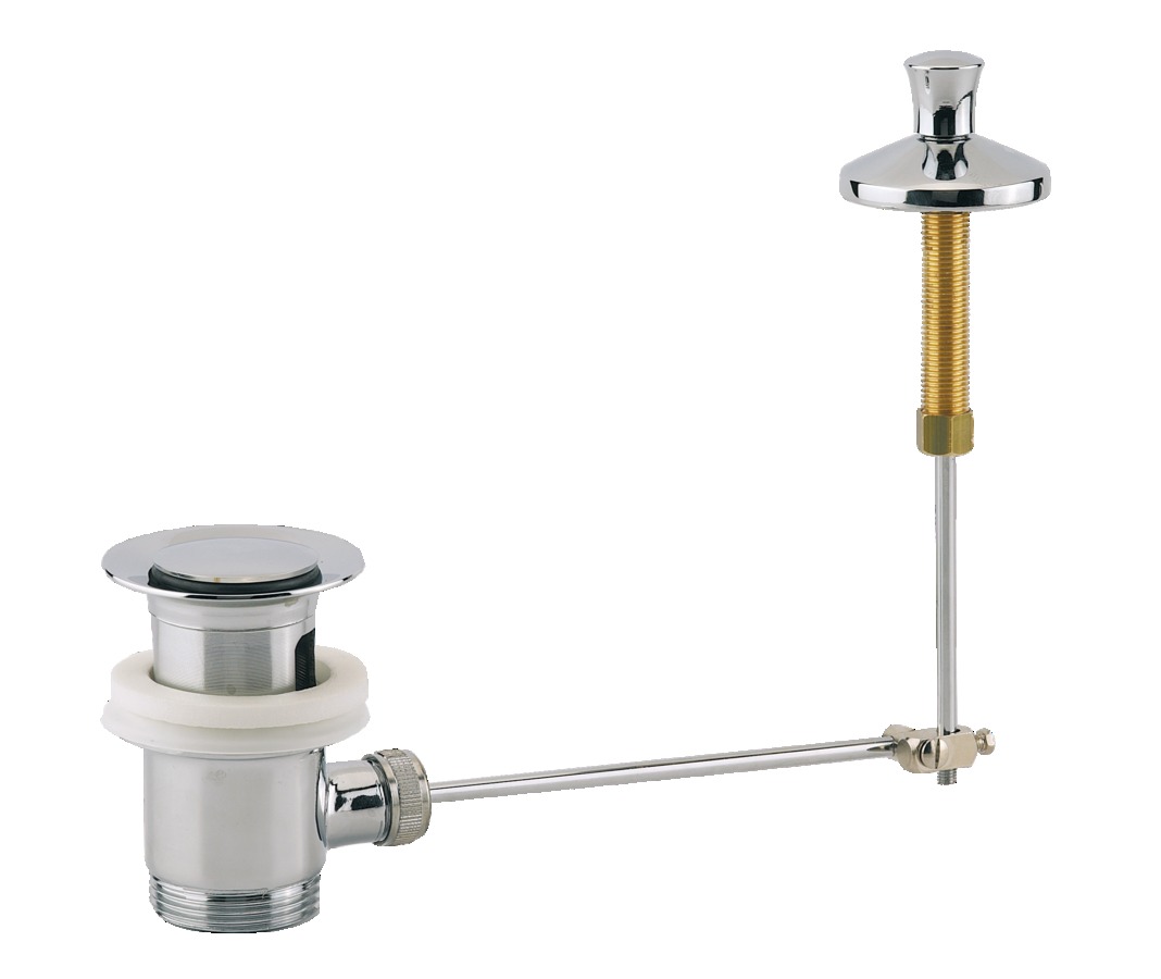 Bonde automatique pour lavabo laiton avec tirette verticale VALENTIN 00 100100 000 00