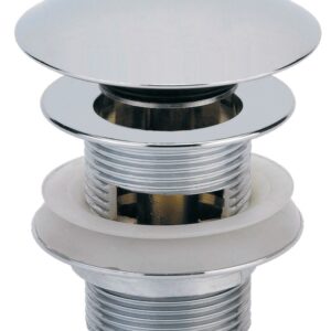 Bonde de lavabo DIGICLIC laiton chromée avec lanterne VALENTIN 00 122100 000 00