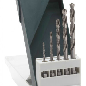 Coffret de 5 forets HSS-G métal, Diam.2-3-4-5-6 mm BOSCH