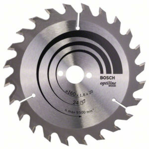 Lame bois coupe multiusage BOSCH Optiline wood pour scie circulaire