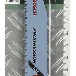 Lot de 2 lames coupe multiusage BOSCH S123xf pour métal