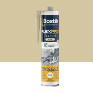 Colle joint int/ext polyuretane bostik flexpro pu 811 beige cart 300ml