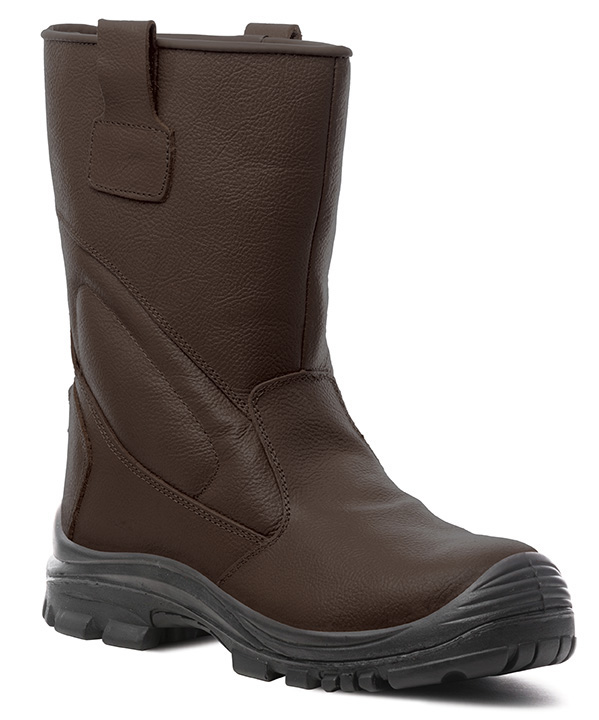 Botte de sécurité PIEMONTITE S3 en cuir marron taille 38 COVERGUARD 9PIEM38