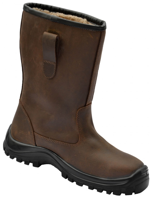 Botte fourrée S3 SRC WRU FO marron/noir P42 REBORN SAFETY EIDER_KV_14