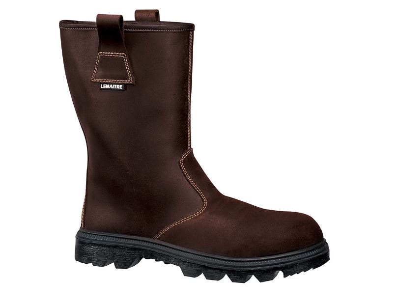 Bottes de sécurité fourrées MOON S3 CI SRC brun P38 LEMAITRE SECURITE MOONS30BF-38