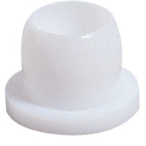 Bouchon 12 mm blanc boîte de 1000 DB12BLA