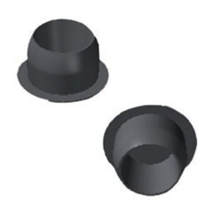 Bouchon de diamètre 12 mm noir tête affleurante boîte de 1000 DB12 AF N