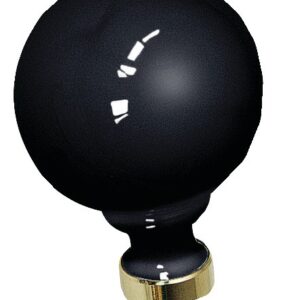 Boule de rampe noire MERGOUS V0600 11 402