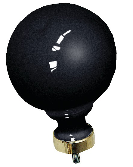 Boule de rampe noire MERGOUS V0600 11 402