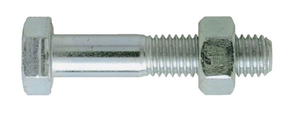Boulon à tête hexagonale acier zingué blanc - classe 8.8 DIN 931/934 20X60 BTE10 ULTIMA AFB9882060