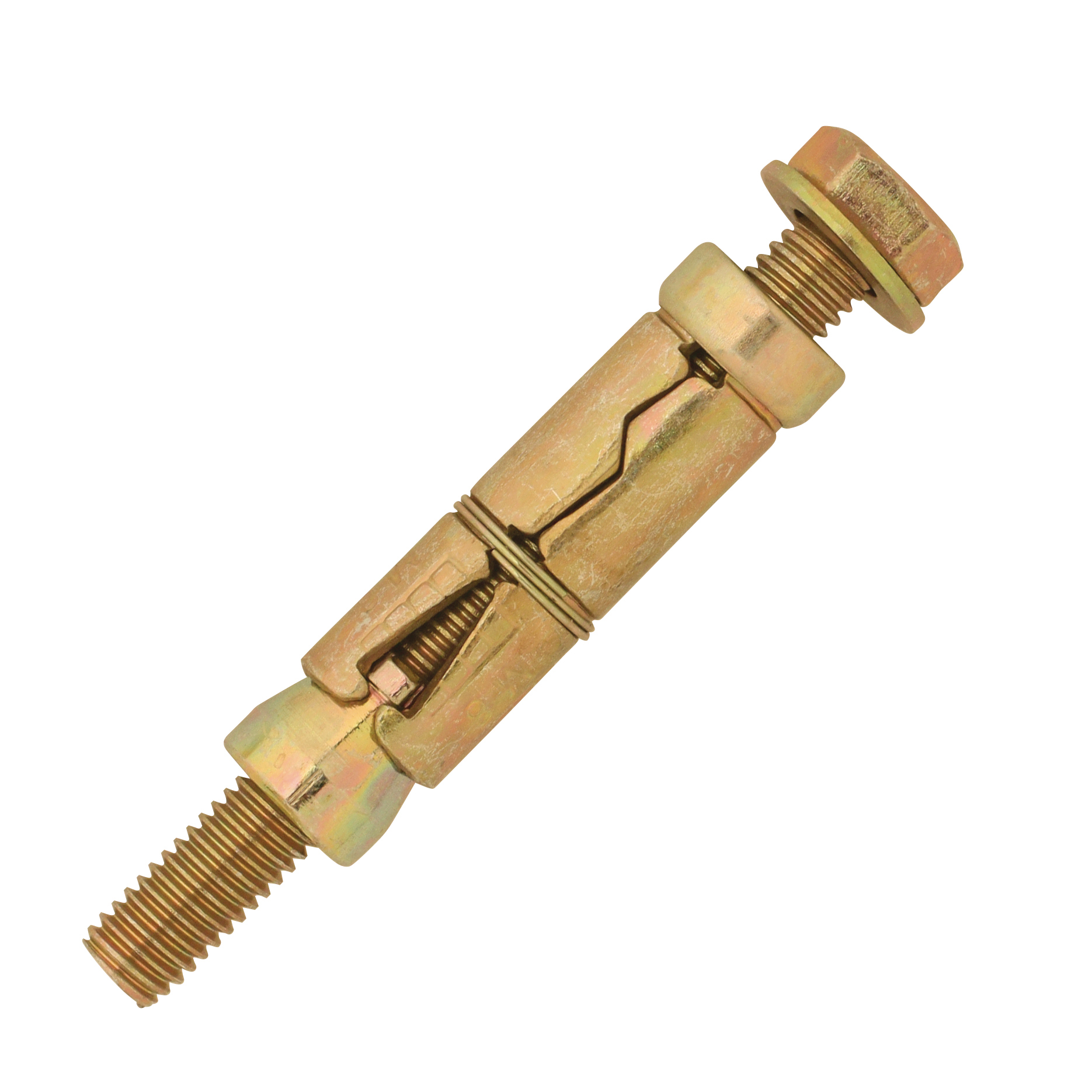 Cheville d'expansion filetée avec vis + rondelle acier M10x15 Boite de 25 SCELL-IT TAC1015