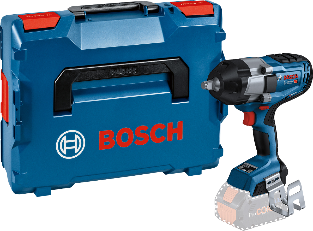 Boulonneuse 18V GDS 18V-1000 Professional (sans batterie ni chargeur) + coffret L-Boxx BOSCH 06019J8301