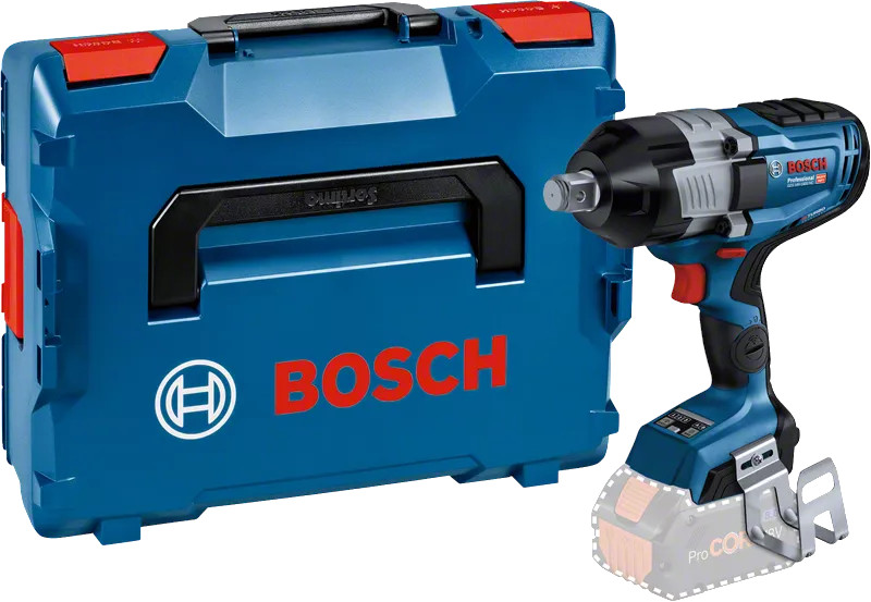 Boulonneuse à chocs 18 V GDS 18V-1600 HC (sans batterie ni chargeur) en coffret L-Boxx BOSCH 06019M1001