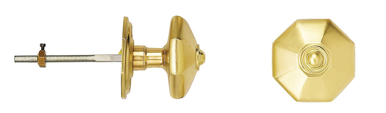 Bouton à 8 pans pour chaînette DEVISMES 148C80