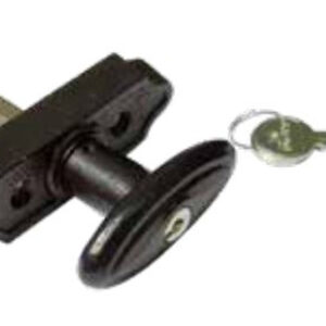 Bouton à clé 59 + carré fonte noir JARDINIER MASSARD J073682
