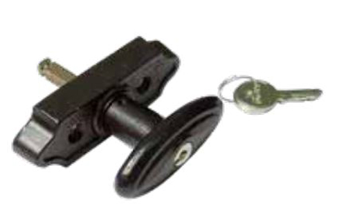 Bouton à clé 59 + carré fonte noir JARDINIER MASSARD J073682