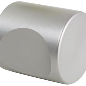 Bouton ACTUEL D 25 mm aluminium argent VACHETTE 008165