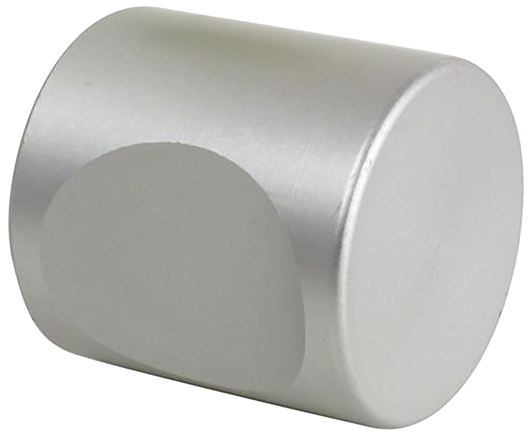 Bouton ACTUEL D 30 mm aluminium argent VACHETTE 008167