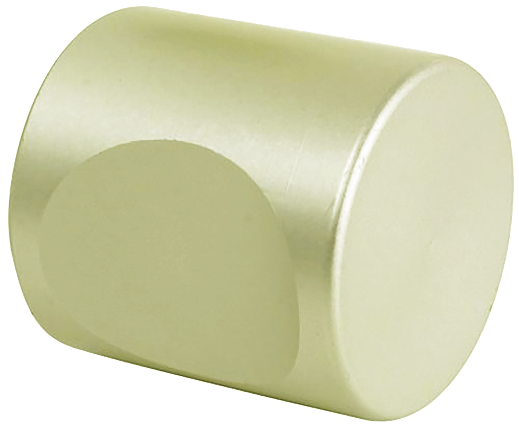 Bouton ACTUEL diamètre 30 mm aluminium champagne VACHETTE 008176
