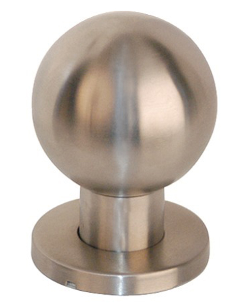 Bouton de porte fixe rond inox D50 CADAP 182/72S