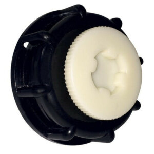Adaptateur plastique de cuve, BOUTTE, avec bouchon