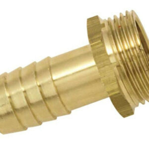 Embout cannelé  laiton mâle diam. 19 mm